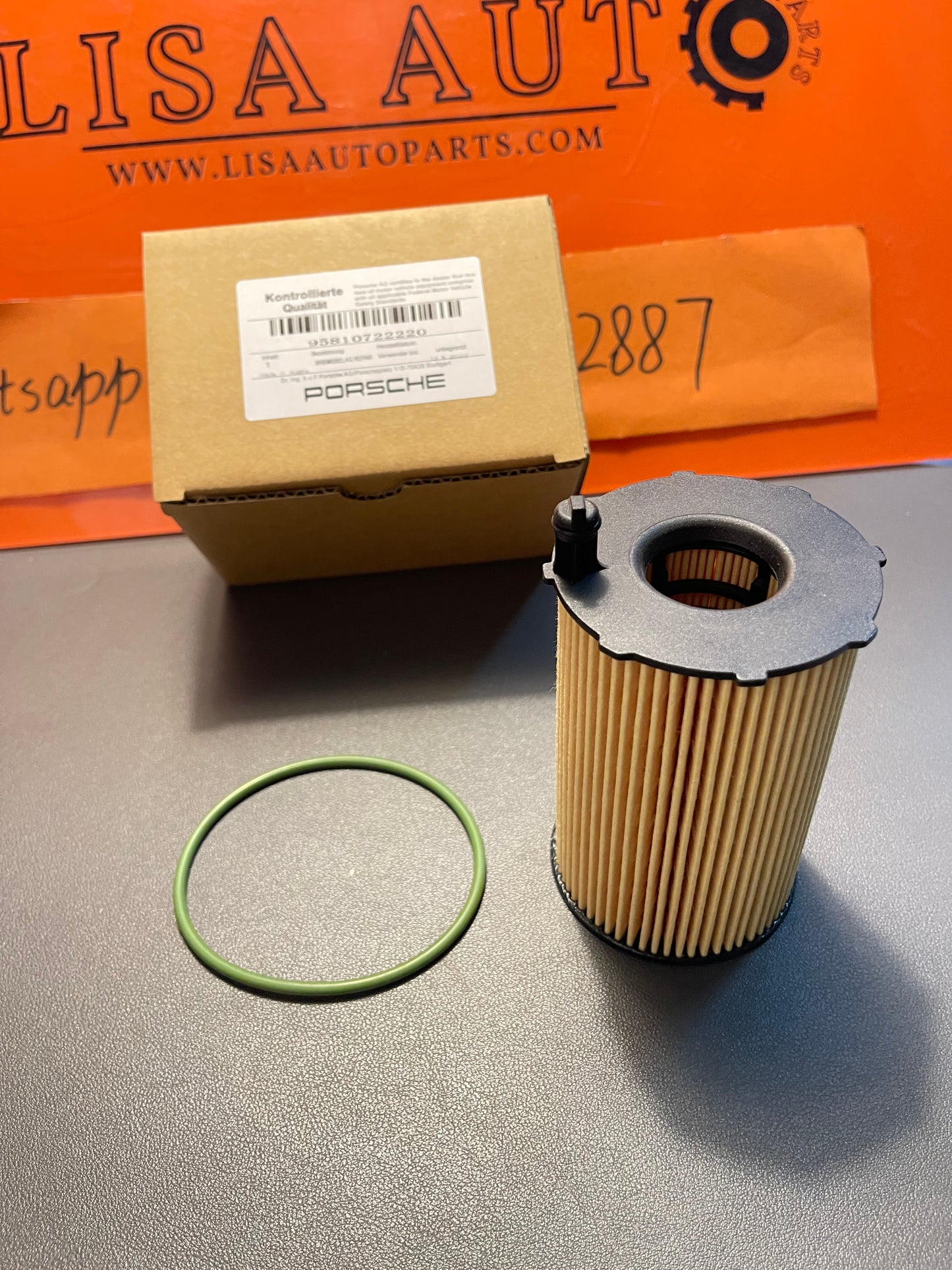 95810722220 958 107 222 20 OIL FILTER USE FOR AUDI A4 A5 A6 A7 A8 Q7,PORSCHE CAYENNE /PANAMERA, VOLKSWAGEN TOUAREG